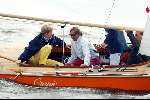 Kaagdorp 11 juli 2002
Prins Willem Alexander en Maxima krijgen boot
Theo Dietz