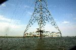 20 Juli 2003
Varen met sloep tussen Medemblik en Makkum
de Afsluitdijk met windmolens