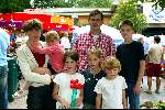 Wassenaar 8juli 2003
Nieuwe show in duinrell
Andre Rouvoet met vrouw en kinderen