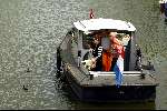 Amsterdam 3 juli 2003
Ans Marcus varen met boot met man