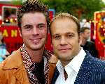 Amsterdam 8 juli 2003
Premiere circus Renz bij de RAI
Carlo Boszhard met vriend