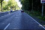 Wassenaar 12 juli 2003 
ter hoogte van landgoed de horsten flitst de gemeente wassenaar er vrolijk op los met een flitspaal