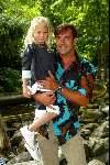 Wassenaar 8juli 2003
Nieuwe show in duinrell
Gerard Joling met kind Wino Omtzigt