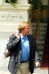 Amsterdam 2 juli 2003
Ivo Niehe bij amstel hotel ivm boek hillary clinton