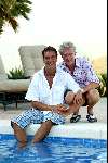 Marbella 25 juli 2003
Jacques D Ancona met zijn vriend Hans