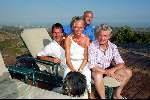 Marbella 25 juli 2003
Jacques D Ancona met zijn vriend Hans en enkele vrienden