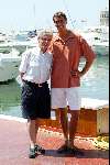 Marbella 25 juli 2003
Jacques D Ancona met zijn vriend Hans