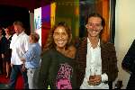 Amsterdam 22 juli 2003
Presentatie NET 5 SBS ^ en Veronica bij panama.
Jorinde Moll met vriend