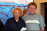 Amsterdam 8 juli 2003
premiere circus Renz bij de RAI
Marianne Berk met kleinzoon