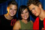 Amsterdam 15 juli 2003
Presentatie beeld van Jim Idols in Madame Tussaud
samen met  Marieke v Ginneken