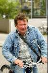 Amsterdam 2 juli 2003
Michiel Romijn (jiskefet)  op fiets