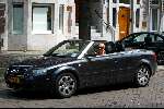 Amsterdam 21 juli 2003
Monique Collignon in Audi A4 cabrio