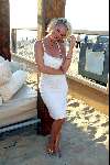 Bloemendaal 14 juli 2003
Modeshow Wolford bij strandtent Bloemendale
Monique Sluyter