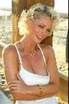Bloemendaal 14 juli 2003
Modeshow Wolford bij strandtent Bloemendale
Monique Sluytersexy