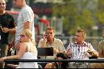 Amsterdam 15 juli 2003
Robbie Williams varen op boot in Amsterdam
Neill van t Hof