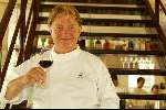 Naarden Vesting 10 Juli 2003
Paul Fagel met een glaasje wijn in de hand