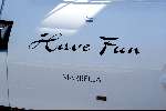Marbella 25 juli 2003
Boot van Rene Froger
