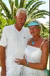 Benalmadena 26 juli 2003
Ria Valk met haar nieuwe vriend Herman