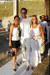Bloemendaal 14 juli 2003
Modeshow Wolford bij strandtent Bloemendale
Rosanna Lima Michael lingg en Esther Oosterbeek