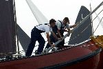 Lemmer, 24 Juli 2003
Skutsje Zeilen