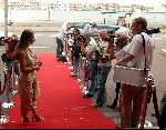 Amsterdam 22 juli 2003
Presentatie NET 5 SBS  en Veronica bij panama.
Suzanne Blokhuis met veel pers