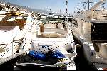 Marbella 26 juli 2003
Puerto Banus haven boot Theo Dietz