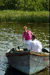 Loosdrecht 10 juli 2003
Vivian Boelen op haar sloep