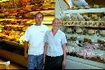 Wassenaar 16 juli 2003
Winkels  waar Prinses maxima en Prins Willem Alexander boodschappen doen 
Bakkerij