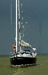 Hindeloopen, 23 Juli 2003
Waterorkaan voor de kust