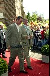 Heesch/Geffen 10 Juli 2004
Trouwen Ruud v Nistelrooy met zijn Leontien Slaats
Alex Ferguson