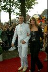 Heesch/Geffen 10 Juli 2004
Trouwen Ruud v Nistelrooy met zijn Leontien Slaats
Arnold Bruggink met vriendin