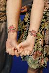 Amsterdam 29 juli 2004
Premiere I Robot in Pathe Arena.
Birgit Schuurman met vriend Arne met zonnebril en tatoeage