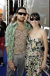 Amsterdam 29 juli 2004
Premiere I Robot in Pathe Arena.
Birgit Schuurman met vriend Arne met zonnebril en kussend