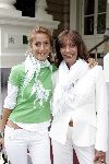 Amsterdam 11 juli 2004
Modeshow Wolford in het Amstel Hotel.  
Dani Bles met moeder