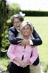 Arnhem 3 juli 2004
Emile Ratelband met zijn vriendin Dorien Hoes