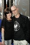 Amsterdam 29 juli 2004
Premiere I Robot in Pathe Arena.
Eddy Zoe met zonnebril en vriendin Marieke