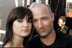 Amsterdam 29 juli 2004
Premiere I Robot in Pathe Arena.
Eddy Zoe met zonnebril en vriendin Marieke
