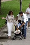 Amsterdam 21 juli 2004
Edwin Jonker met zijn ex Nurlaila en hun 2 kinderen