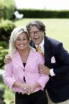 Arnhem 3 juli 2004
Emile Ratelband met zijn vriendin Dorien Hoes
