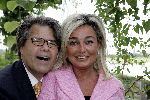 Arnhem 3 juli 2004
Emile Ratelband met zijn vriendin Dorien Hoes