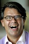 Arnhem 3 juli 2004
Emile Ratelband met Dorien Hoes