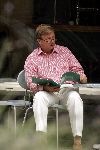Amsterdam 27juli 2004
Eric Peute op een terras
