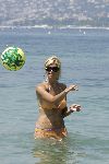 Juan les Pins 23 juli 2004
Estelle Gullit op vakantie