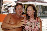 St Tropez 24 juli 2004
Evert Kroon met Mariet v Mill
