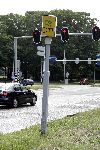 Arnhem 3 juli 2004
Reclame op flitspaal van Kodak 1 uur service