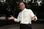Eindhoven 6 juli 2004
Frans Bauer 14 kg afgevallen.