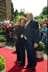 Heesch/Geffen 10 Juli 2004
Trouwen Ruud v Nistelrooy met zijn Leontien Slaats
Harry v Kemeande en Mies v Kemenade ( 