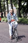 Laren 26 juli 2004
Jaap v Zweden op fiets.