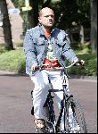 Laren 26 juli 2004
Jaap v Zweden op fiets.
