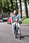 Laren 26 juli 2004
Jaap v Zweden op fiets.